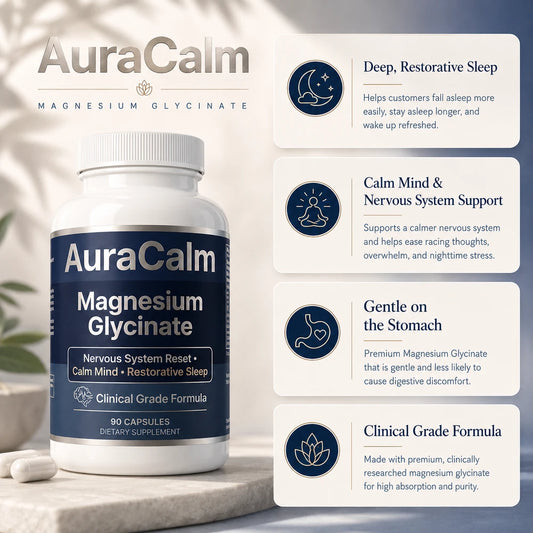 AuraCalm Magnesium Glycinate